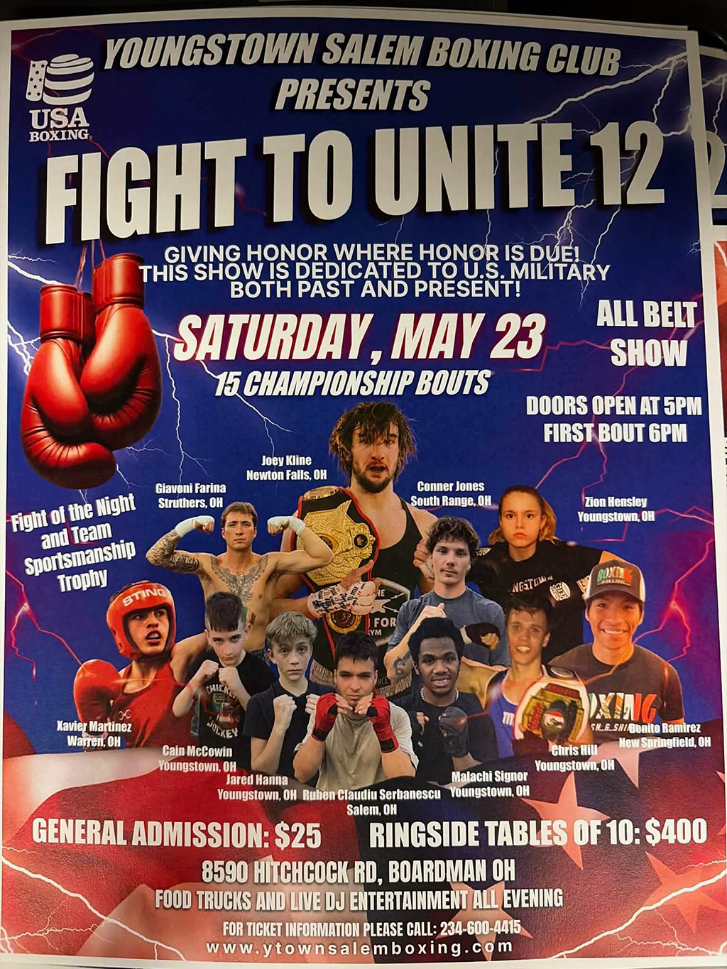 Fight To Unite 12 poster